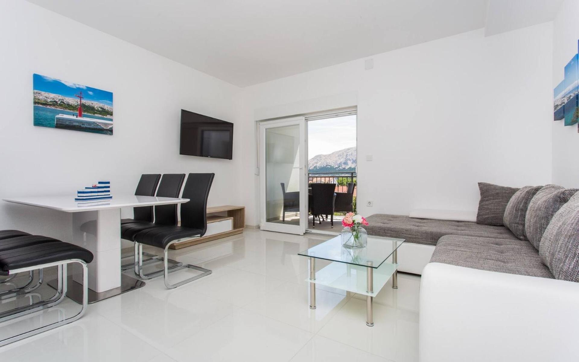 Apartments Bernardeta 1 巴斯卡 外观 照片